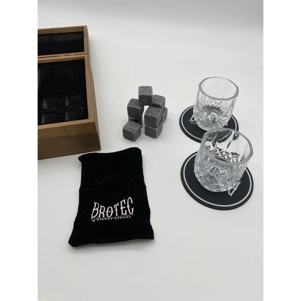 Brotec Brother's Stones Whiskey Stones‎ Gift Set